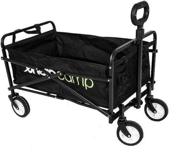 Klappbarer Strandtouristenwagen 72x44x50cm Griff