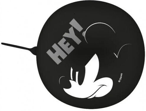 Retro Disney Mickey Black Bell