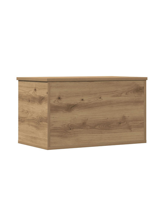 Aufbewahrungsbox mit Deckel Künstliches Eichenholz 60x35x35 cm Aufbewahrungsbox mit Deckel Künstliches Eichenholz 60x35x35 cm