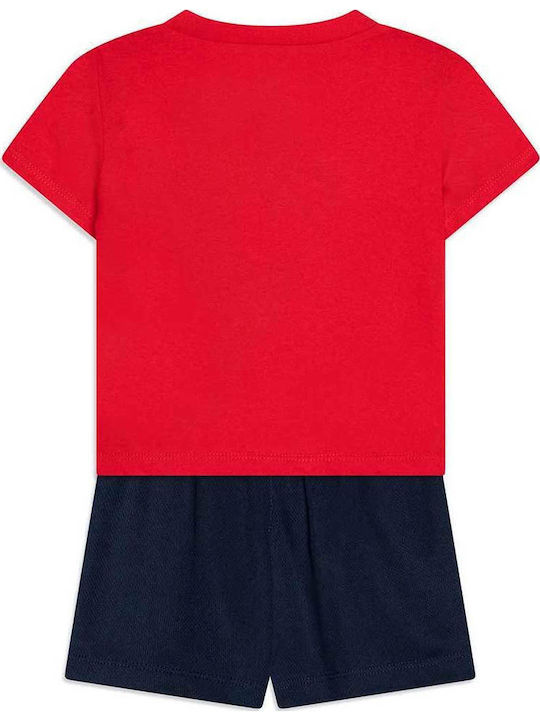 Kids' Set with Shorts Summer 2pcs Blue Sportswear