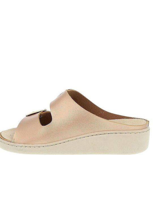 Women's Flat Sandals Anatomic in Pink Color
