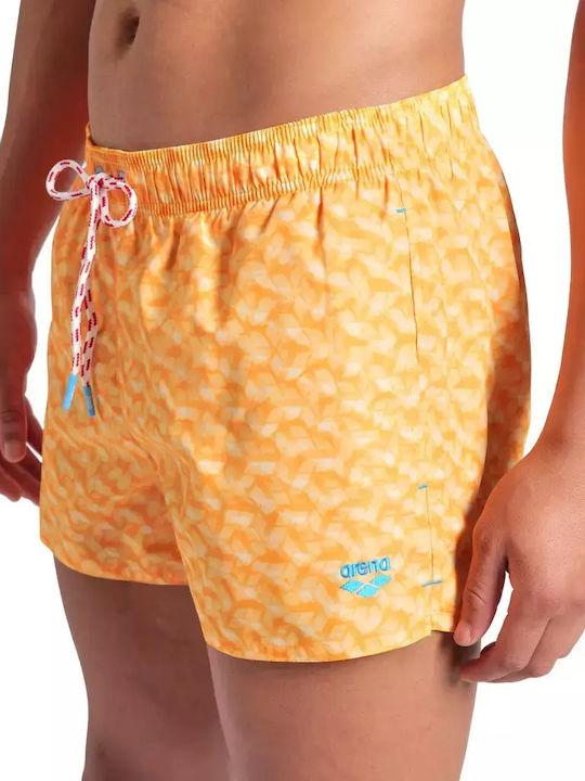 Herren Badebekleidung Shorts Gelb