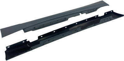 Door Sill Car Sideways Spoiler for BMW E87 (2004+) Compatible with BMW E87 / Series 1 / E81