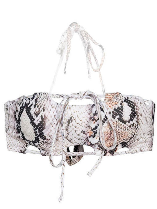 Set Bikini Animal Print Snake Print