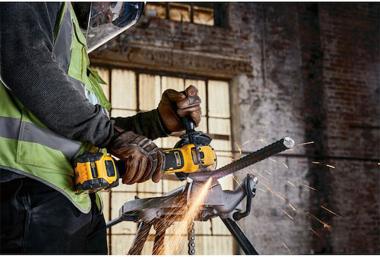 DEWALT DCG416VSN Τροχός 125mm Μπαταρίας Brushless με Ρύθμιση Στροφών 18V Solo