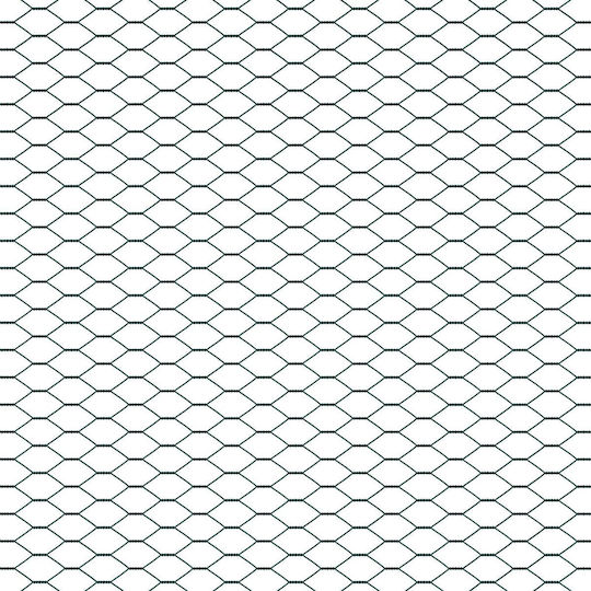 Hexagon Fence Vidaxl Green 0.8x50 M Steel Fence Posts Vidaxl Bases 13 Pcs 32mm 90cm Galvanized Steel Green