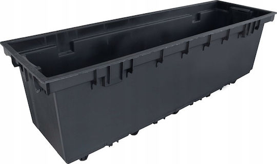 Marhome Urbi Case Ζαρντινιέρα Πλαστική Λευκή 77x23.5x40.6εκ.