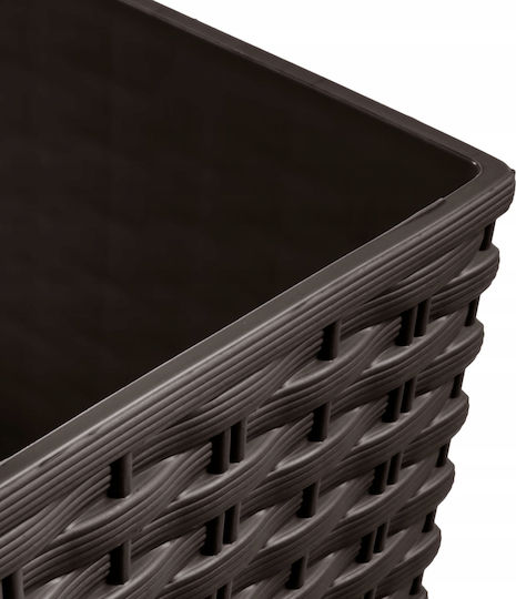 Prosperplast Rato Set 2 Ghivece Plastice Maro
