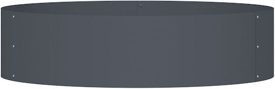vidaXL Pot Plastic Charcoal