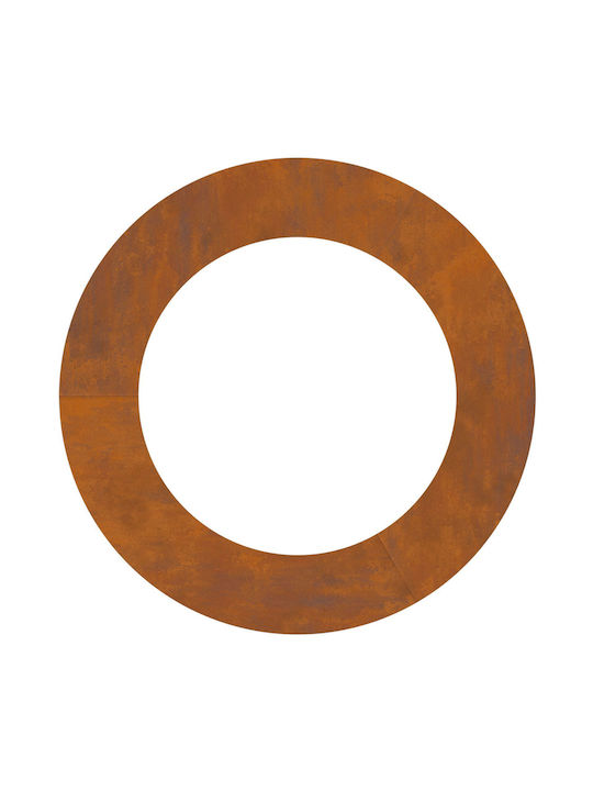 vidaXL Ghiveci Metal Orange 90x90cm.