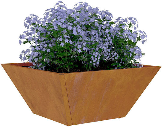 Vidaxl Metal Planters Weather-Resistant Steel Copper