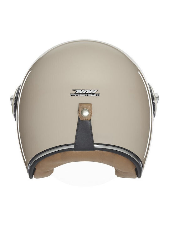 Nox Heritage Motorcycle Helmet Jet ECE 22.06 with Sunvisor