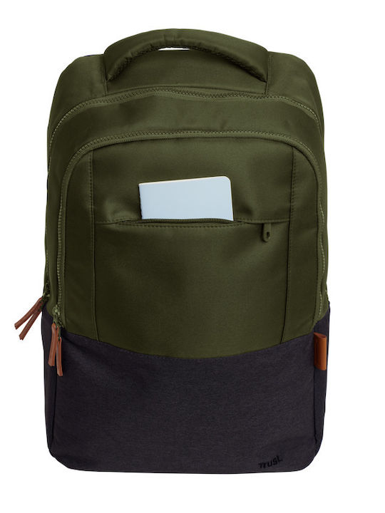 Trust Tasche Rucksack für Laptop in Grün Farbe