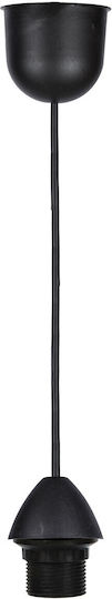 VK Lighting Pendant Light Black with Socket E27