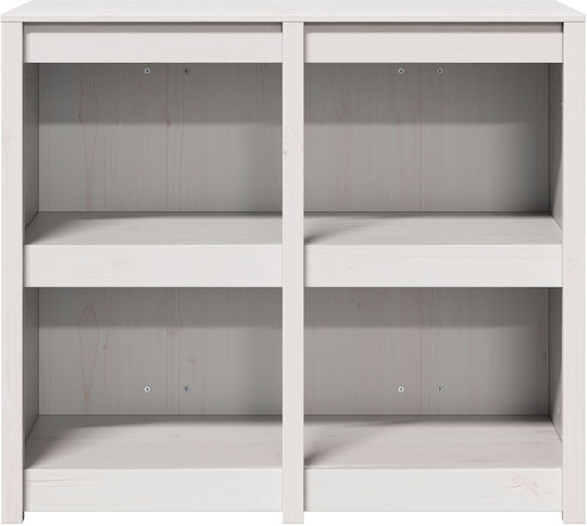 Bodenstehender Schrank Θερμό Λευκό 106x55x92cm