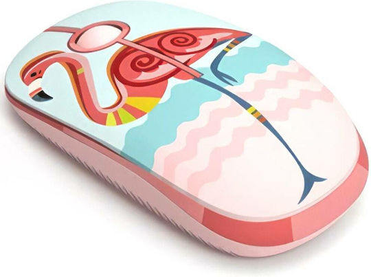Tellur Flamingo Ασύρματο Ποντίκι Ροζ