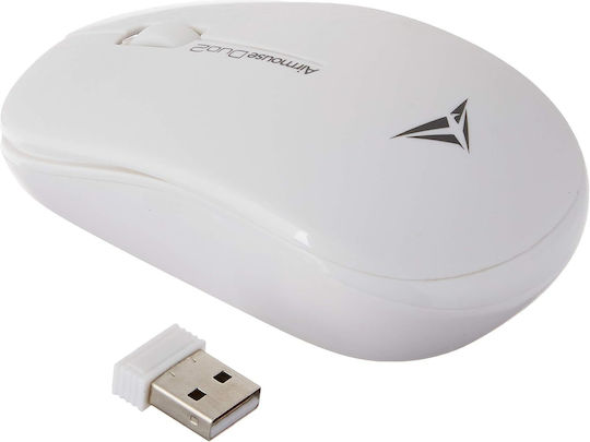 Alcatroz Duo 2 Wireless Ergonomic Mouse White