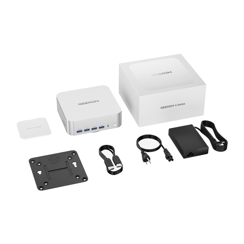 GEEKOM A8 ミニPC Ryzen 7 8745HS 32GB/1TB GEEKOM A8 Mini PC (Ryzen 7 8745HS/32GB DDR5/1TB SSD/W11 Pro