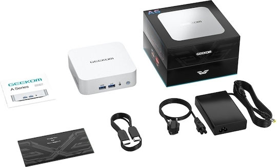 GEEKOM A6 Mini PC (Ryzen 7 6800H/32GB DDR5/1TB SSD/W11 Pro