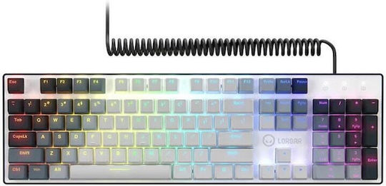 Lorgar AZAR 514 Gaming Μηχανικό Πληκτρολόγιο Tenkeyless με Custom διακόπτες και RGB φωτισμό (Αγγλικό UK)