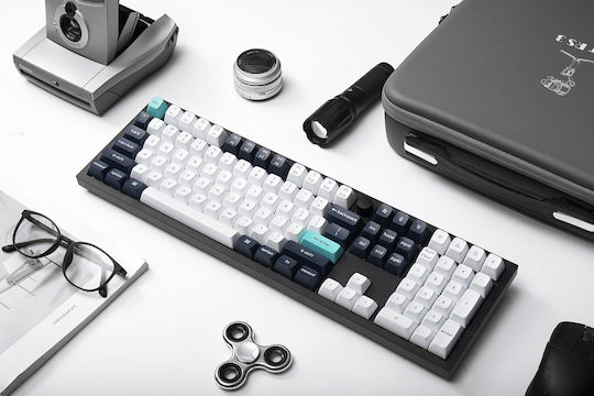 Keychron Q6 Max Q6M-M3 Wireless Gaming Mechanical Keyboard with Gateron Jupiter Brown Switches and RGB Lighting English US