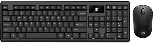 D 1600 Wireless Keyboard & Mouse Set English UK