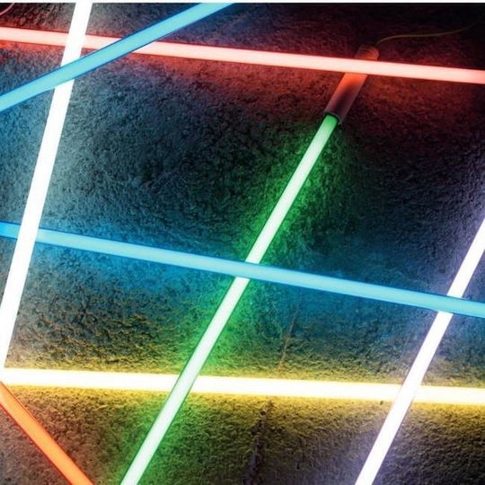 Seletti Linea Dekorative Lampe Bar Weiß