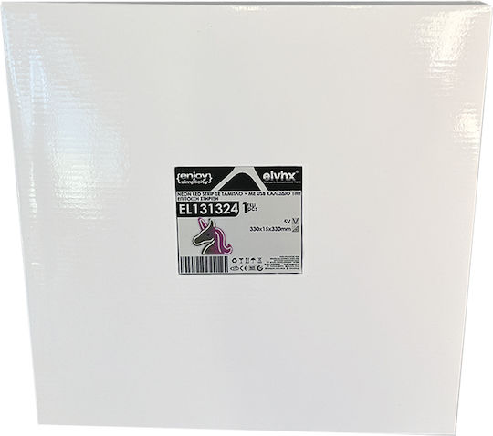 Elvhx Neon Φωτιστικό LED Μονόκερος Elvhx Neon Φωτιστικό LED Μονόκερος