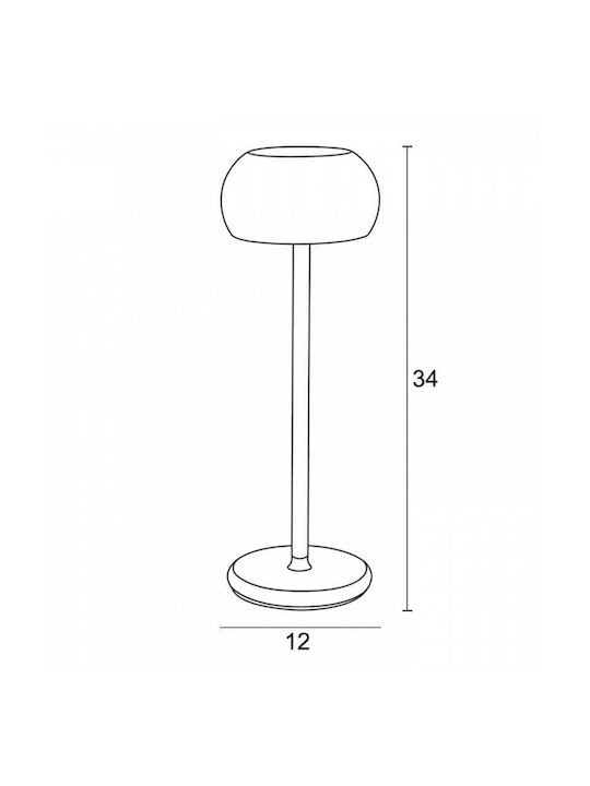 ArkoLight Dekorative Lampe Gold