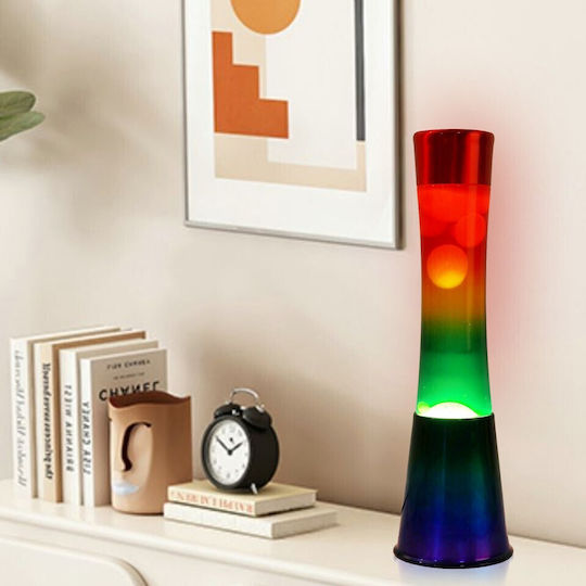 I-Total Decorative Lamp Lava Lamp Multicolour