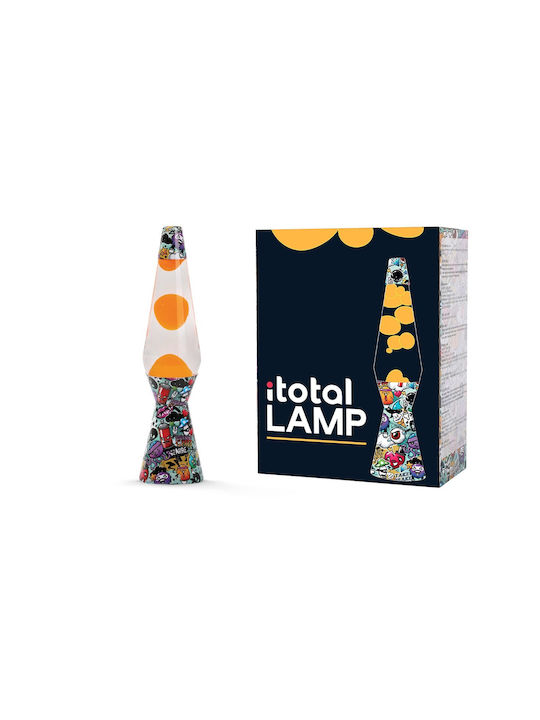 Total Gift Decorative Lamp Lava Lamp Yellow
