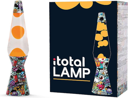 Total Gift Διακοσμητικό Φωτιστικό Lava Lamp 40εκ.