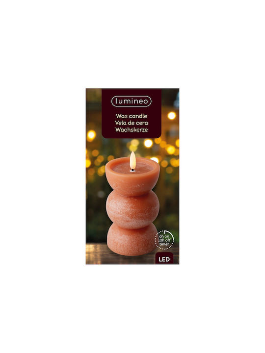 Kaemingk Dekorative Lampe Wachs-Politur Orange