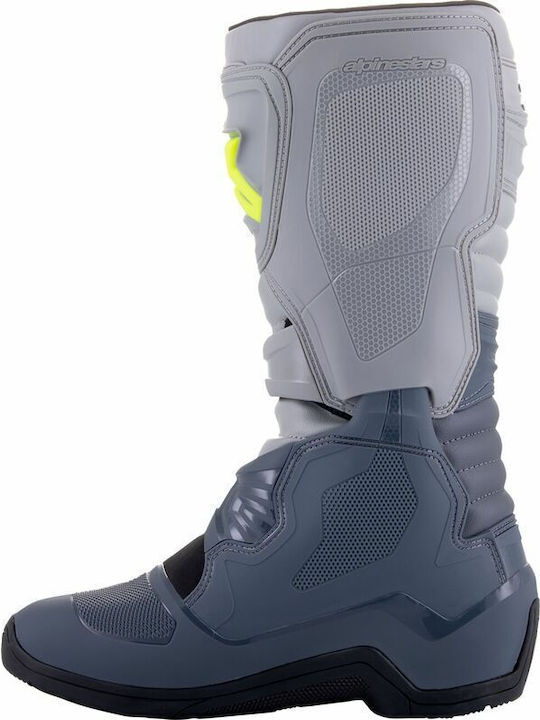 Alpinestars Tech 3 Ανδρικές Μπότες Motocross Γκρι