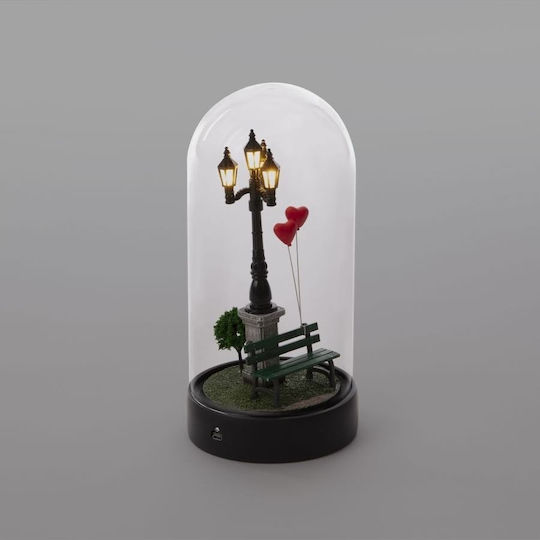Seletti My Little Valentine Dekorative Lampe Abbildung Schwarz