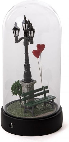 Seletti My Little Valentine Dekorative Lampe Abbildung Schwarz