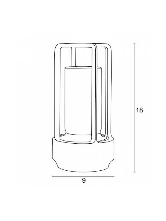 ArkoLight Dekorative Lampe Gold