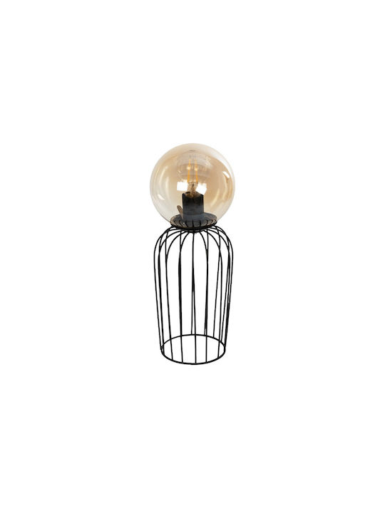 GloboStar Decorative Lamp with Socket for Bulb E27 Black