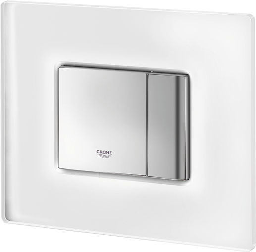 Grohe Skate Cosmopolitan Πλακέτα για Καζανάκια Διπλής Λειτουργίας Velvet Black