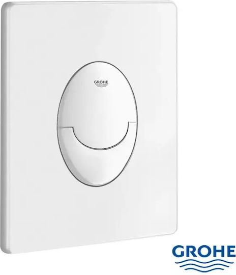 Grohe Skate Air Flush Plate Dual Flush Alpine White