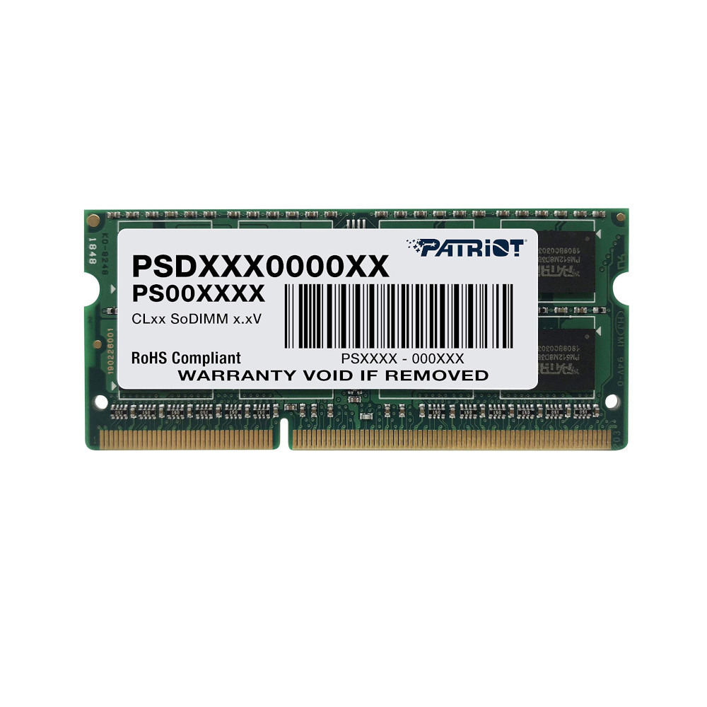 Patriot 16GB DDR4 RAM cu Viteză 2400 pentru Laptop (PSD416G24002S Patriot 16GB DDR4 RAM cu Viteză 2400 pentru Laptop (PSD416G24002S