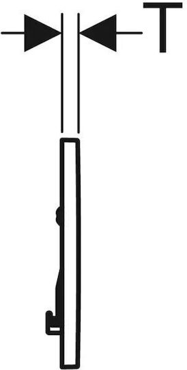 Geberit Sigma 30 Flush Plate Single Flush
