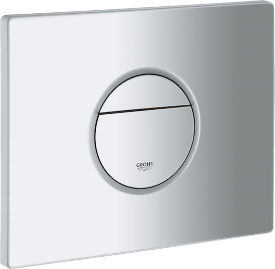 Grohe Nova Cosmopolitan Πλακέτα για Καζανάκια Διπλής Λειτουργίας Matt Chrome
