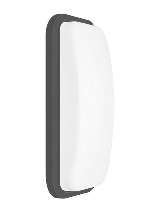 Braytron Επιτοίχιο Εξωτερικό Φωτιστικό IP65 23.6x11.6x6.8εκ.