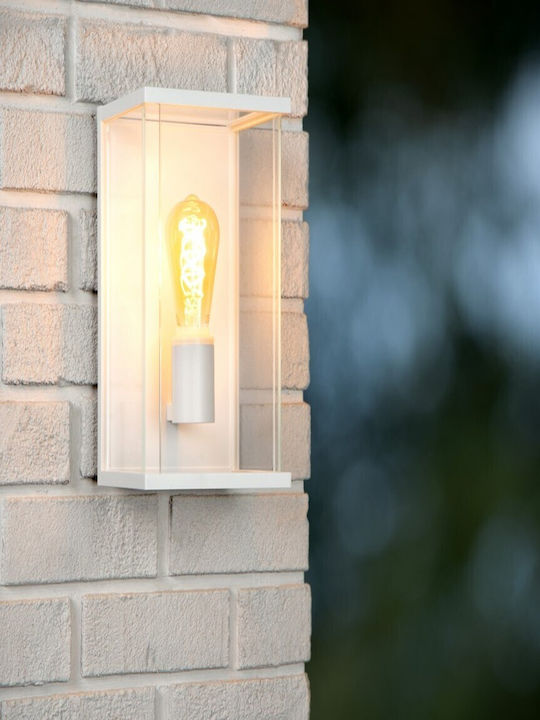 Lucide Lightning Claire Επιτοίχιο Εξωτερικό Φωτιστικό Λευκό Lucide Lightning Claire Επιτοίχιο Εξωτερικό Φωτιστικό Λευκό