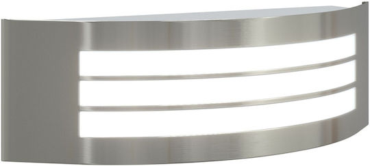 vidaXL Стенен Външен Осветител E27 IP44 32x10x10см