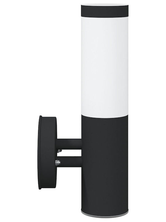 vidaXL Επιτοίχιο Εξωτερικό Φωτιστικό E27 IP44 15x7.5x33εκ.
