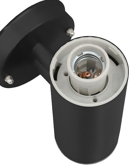 vidaXL Επιτοίχιο Εξωτερικό Φωτιστικό E27 IP44 15x7.5x33εκ.