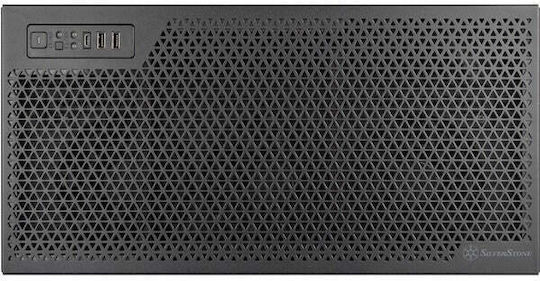 Silverstone RM52 5U Midi Tower Κουτί Υπολογιστή Μαύρο
