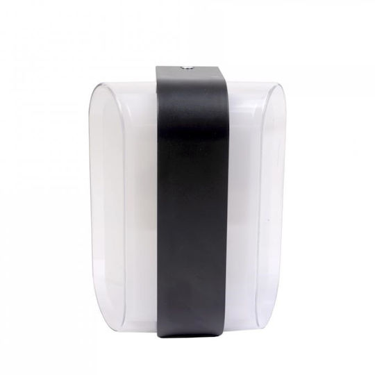 Lightex Wall-Mounted Outdoor Light LED IP54 5W with Natural White Light Double Beam 15.9εκ.